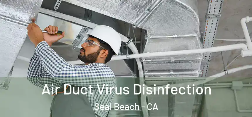 Air Duct Virus Disinfection Seal Beach - CA